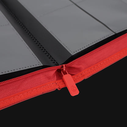 Unlucky Zip Binder Red