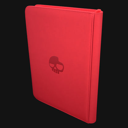 Unlucky Zip Binder Red (9 Pocket)