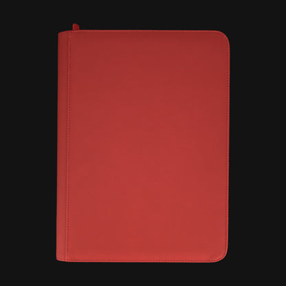 Unlucky Zip Binder Red (9 Pocket)