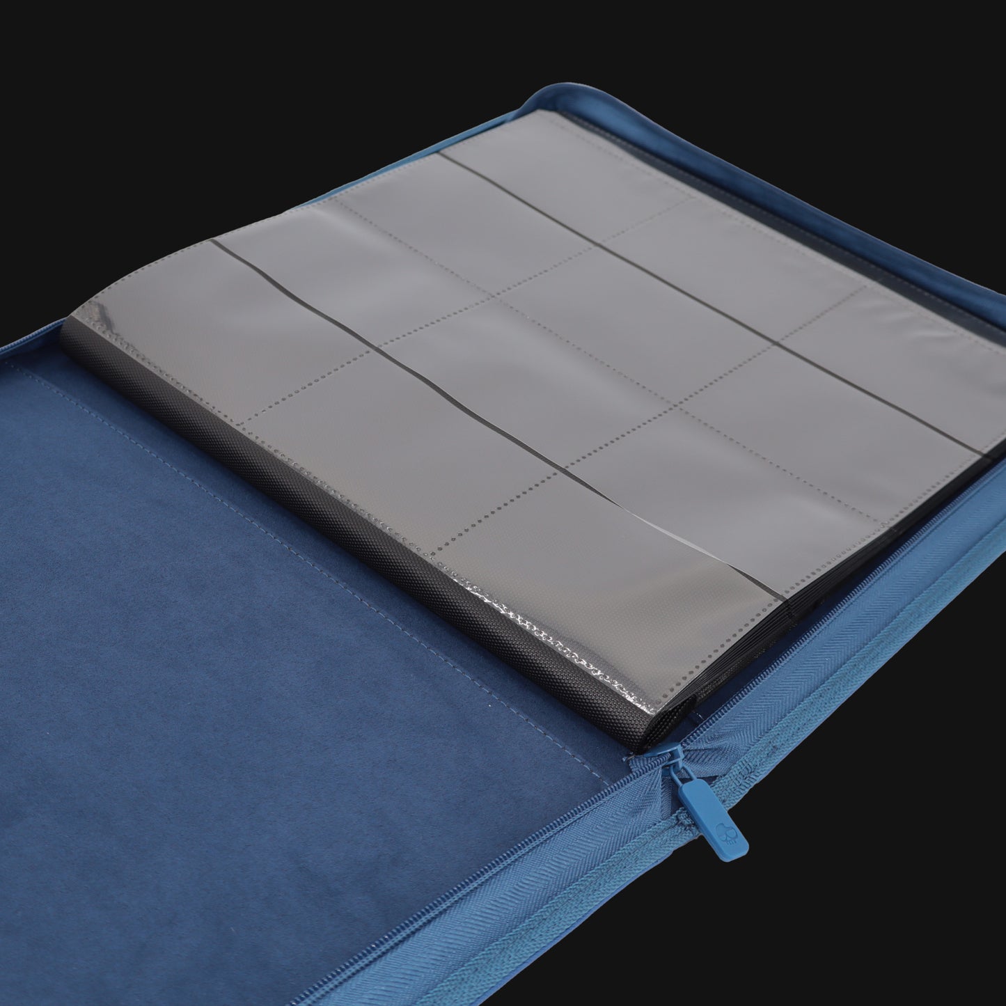 Unlucky Zip Binder Royal Blue
