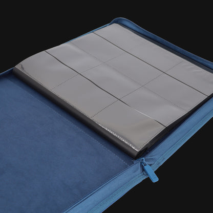 Unlucky Zip Binder Royal Blue
