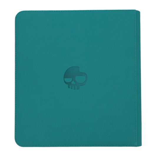Unlucky Zip Binder Teal
