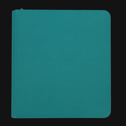 Unlucky Zip Binder Teal