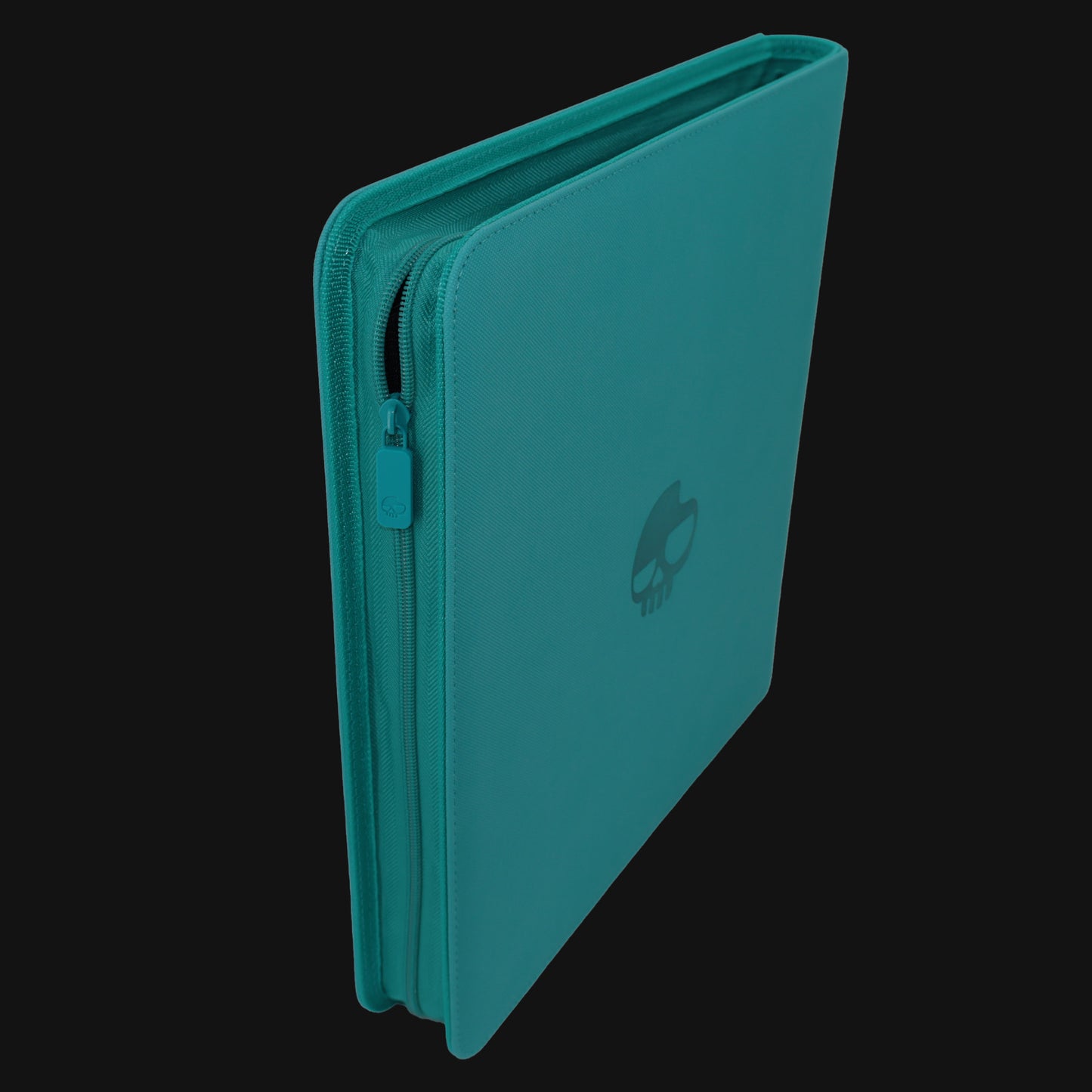 Unlucky Zip Binder Teal