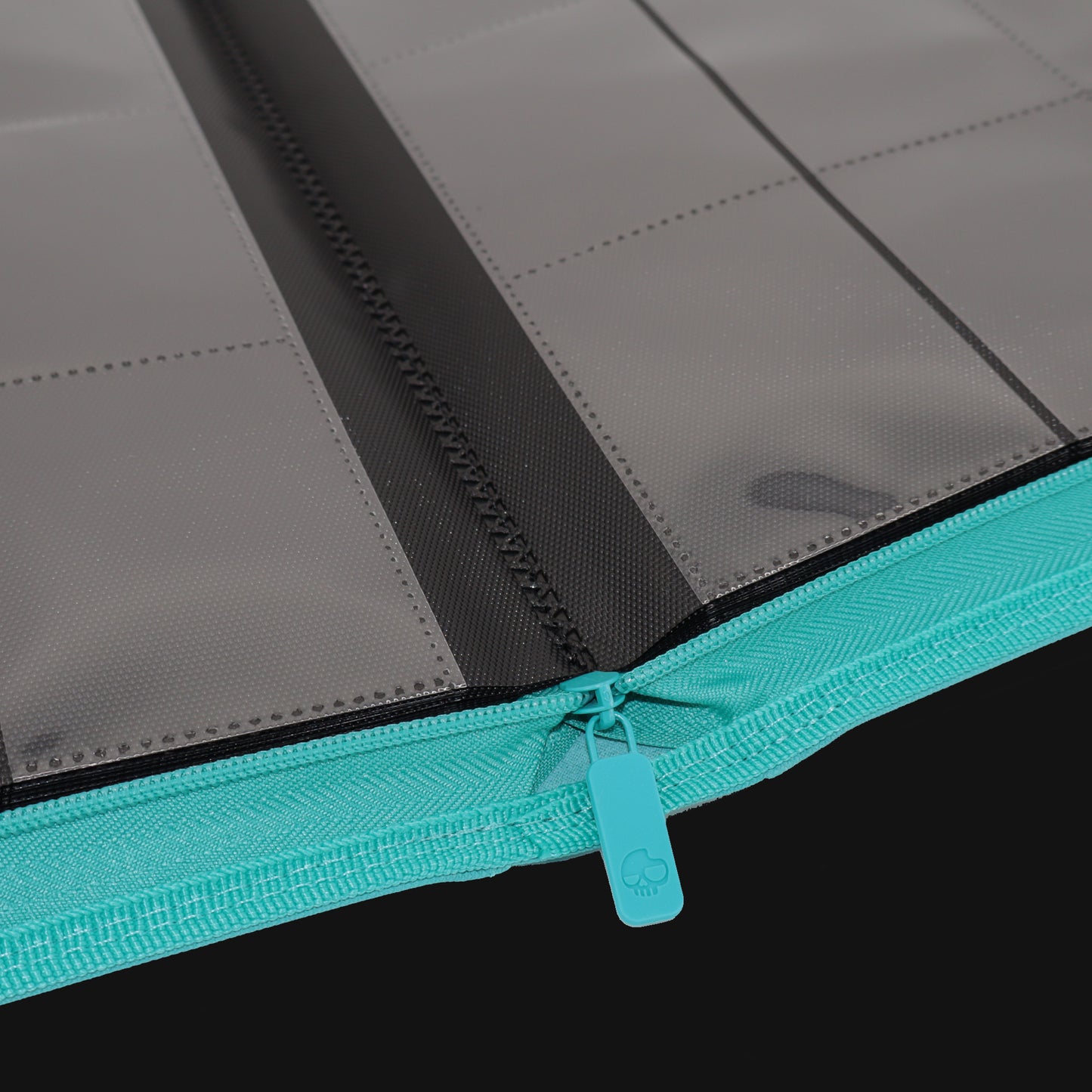 Unlucky Zip Binder Teal
