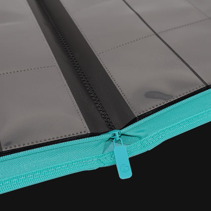 Unlucky Zip Binder Teal