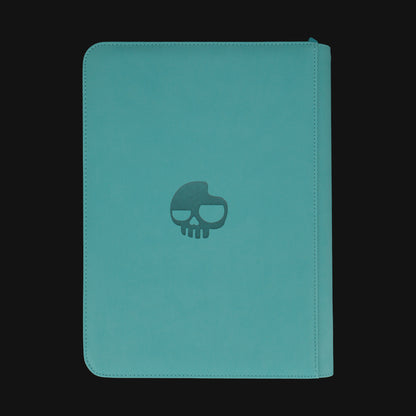 Unlucky Zip Binder Teal (9 Pocket)