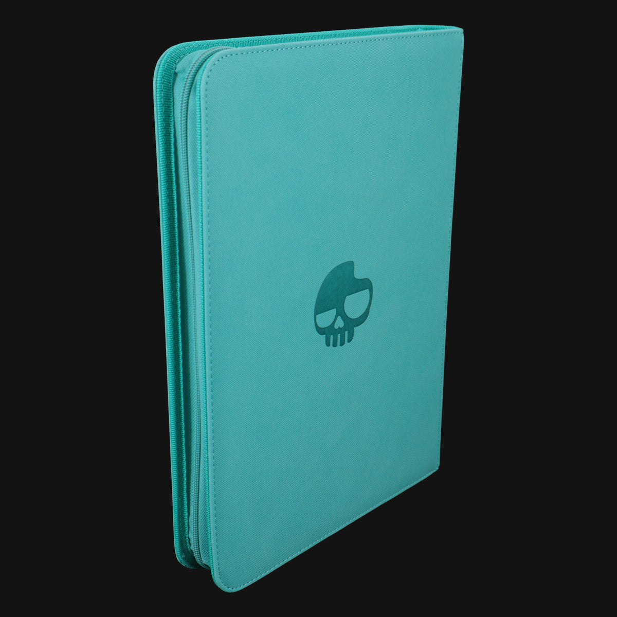 Unlucky Zip Binder Teal (9 Pocket)