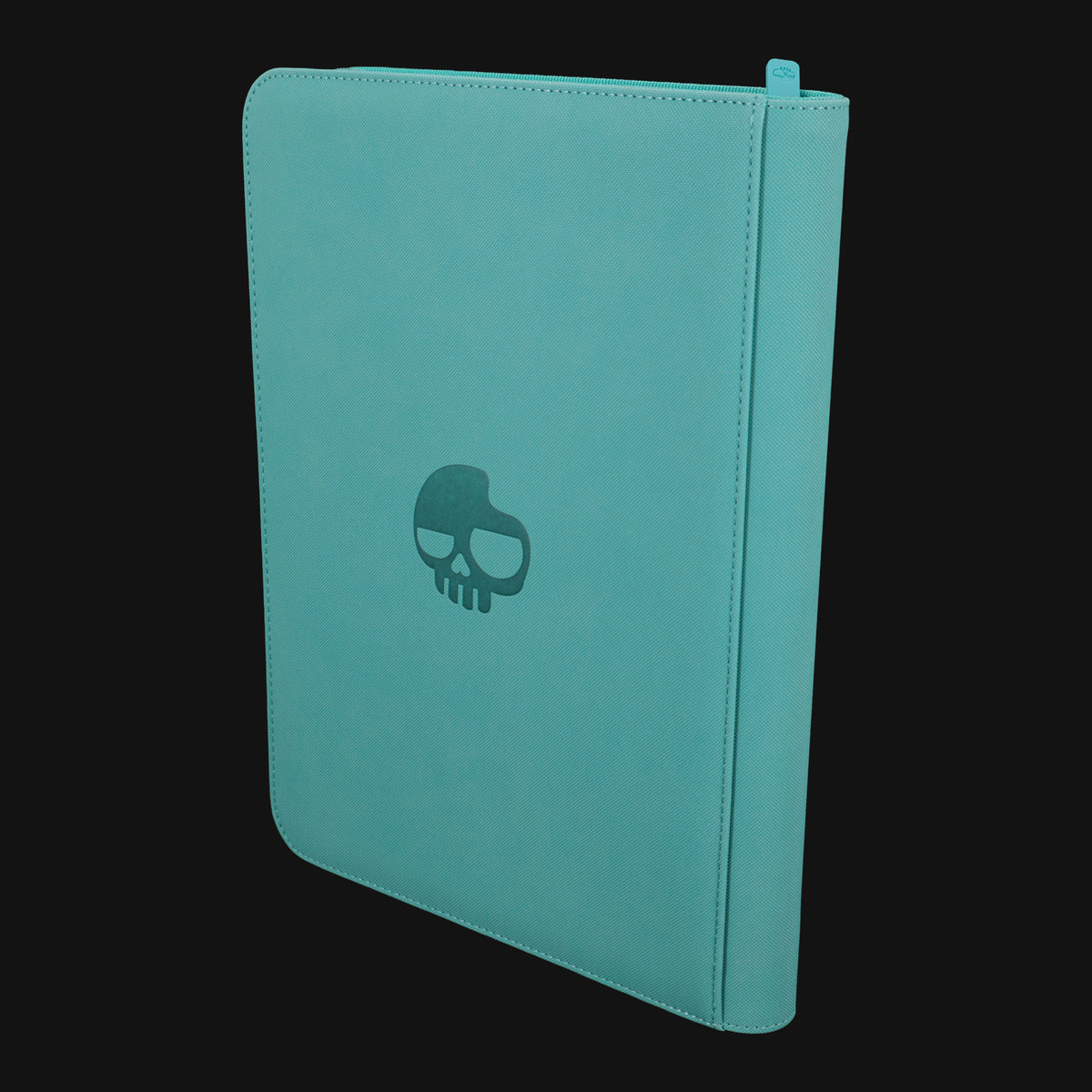 Unlucky Zip Binder Teal (9 Pocket)
