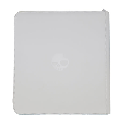 Unlucky Zip Binder White