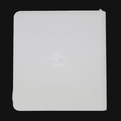 Unlucky Zip Binder White