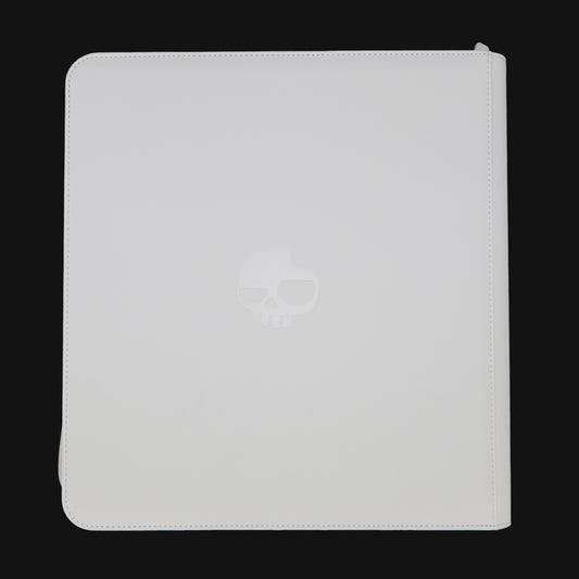 Unlucky Zip Binder White