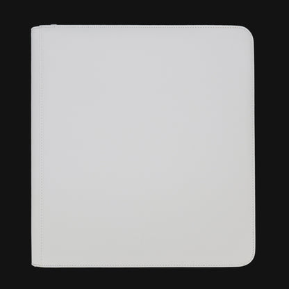 Unlucky Zip Binder White