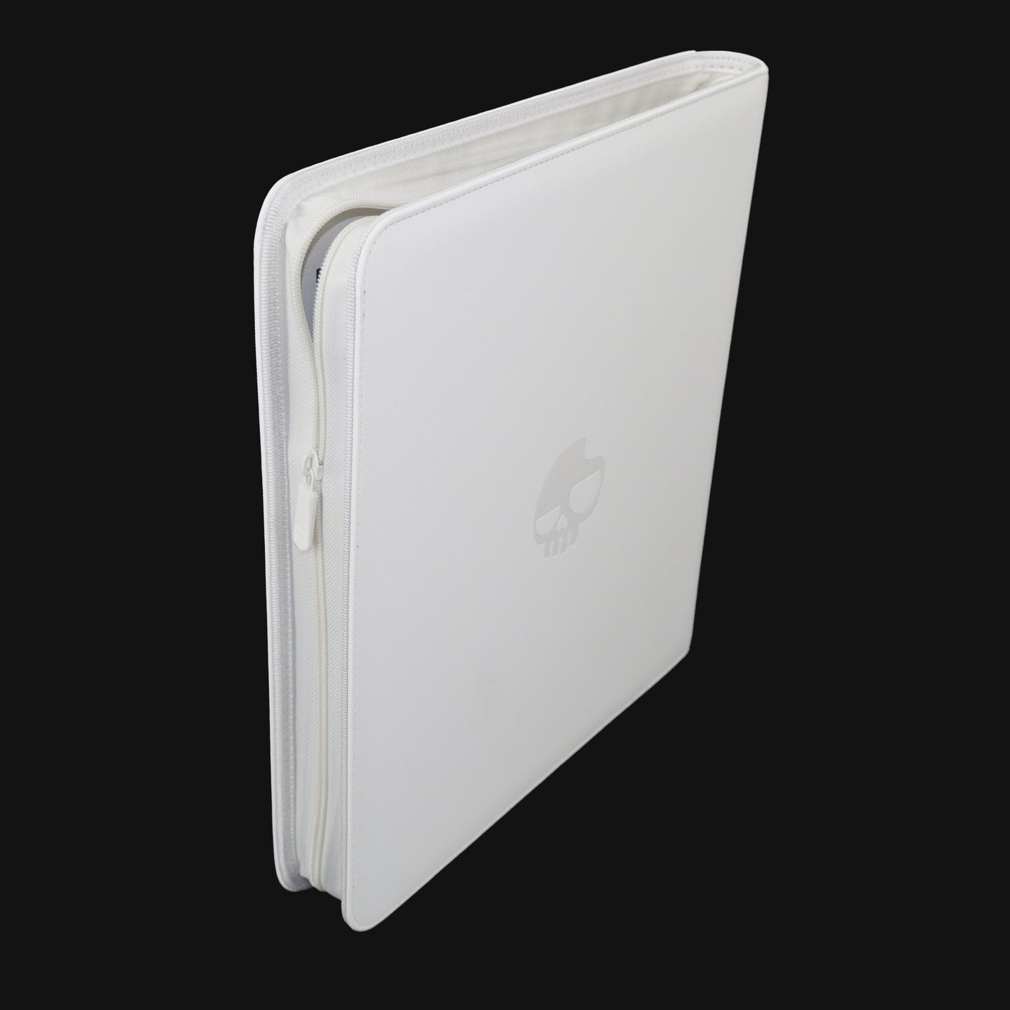 Unlucky Zip Binder White