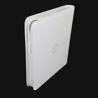 Unlucky Zip Binder White