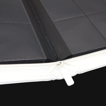 Unlucky Zip Binder White