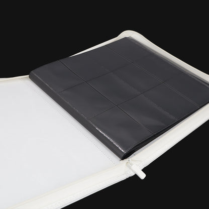 Unlucky Zip Binder White