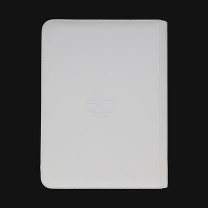 Unlucky Zip Binder White (9 Pocket)