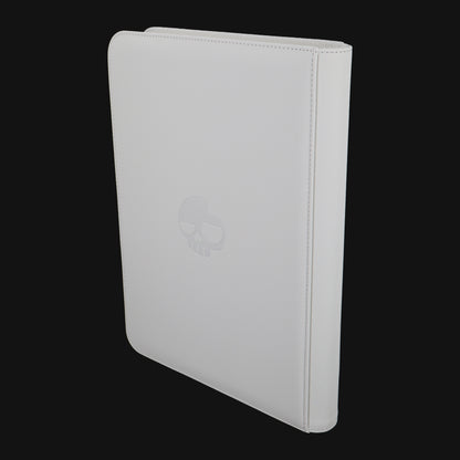Unlucky Zip Binder White (9 Pocket)