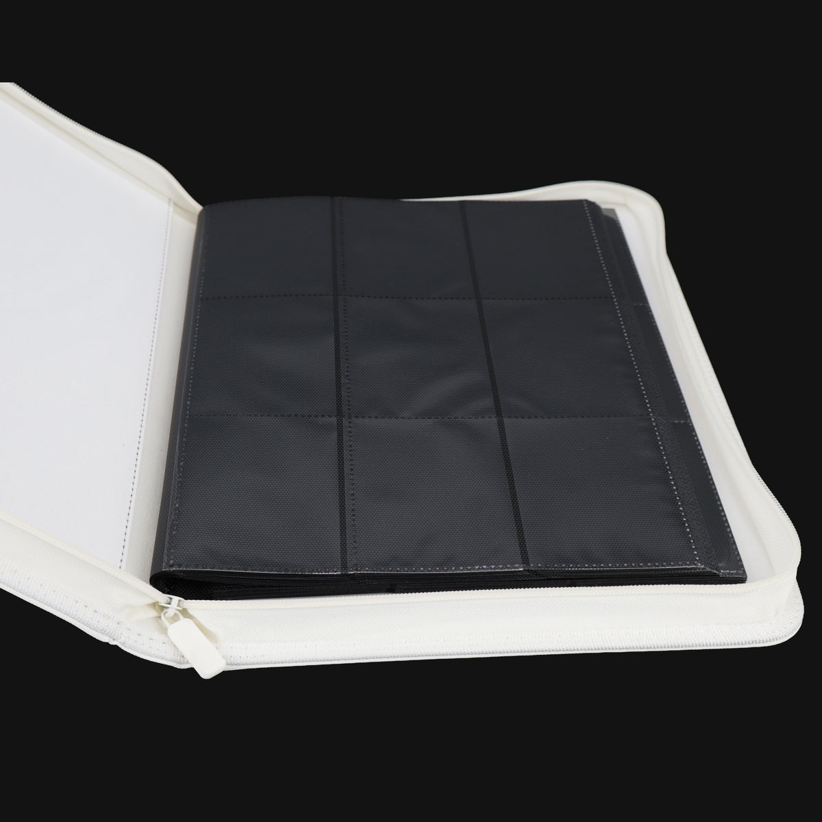 Unlucky Zip Binder White (9 Pocket)