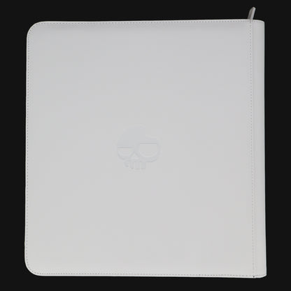 Unlucky Zip Binder White