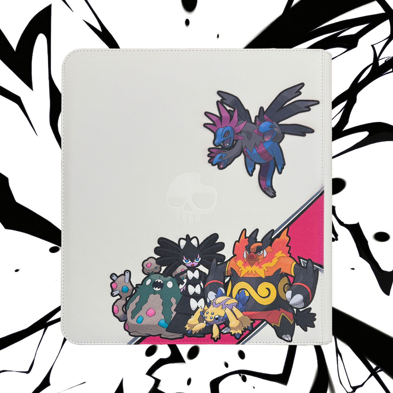 White Flare Binder