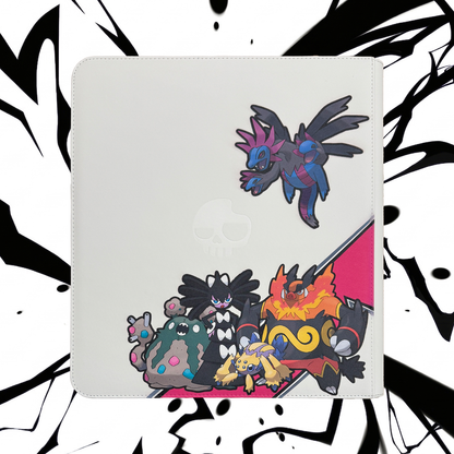 White Flare Binder