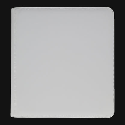 Unlucky Zip Binder White
