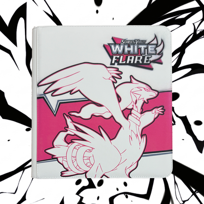 White Flare Binder