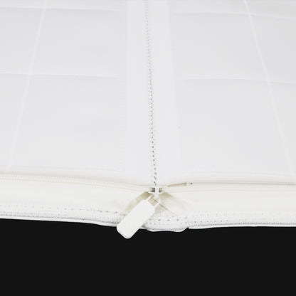 Unlucky Zip Binder White