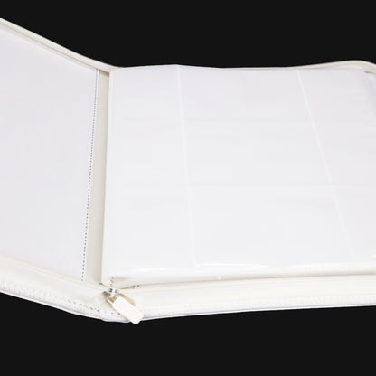 Unlucky Zip Binder White